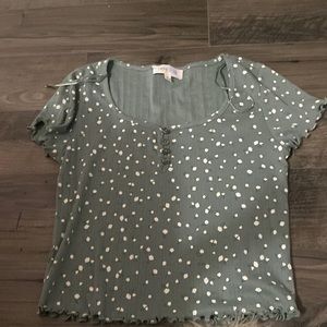 Hippie Rose size large blouse